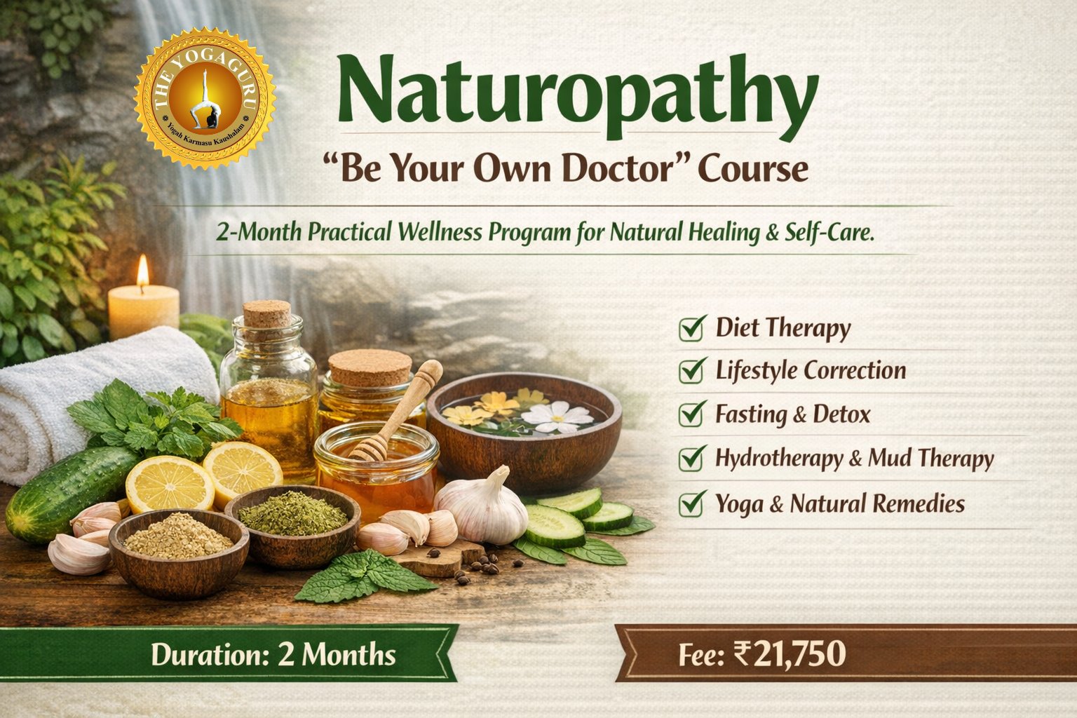 Naturopathy  (Be Your Own Doctor) Course